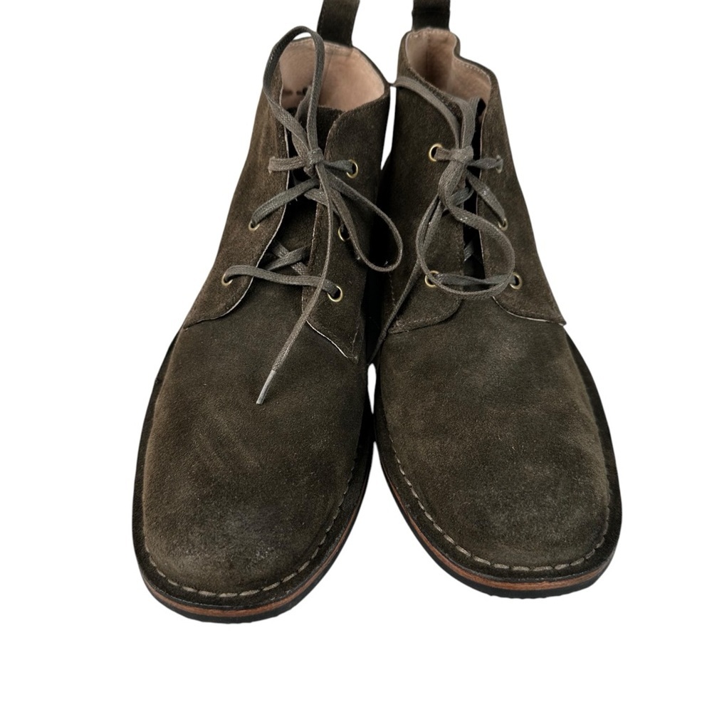Andrew Marc Dorchester Brown Suede Chukka Boots Lace Up Ankle Men 10.5